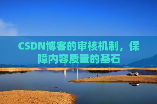 CSDN博客的审核机制,保障内容质量的基石